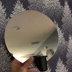 Wall Candle Mirror Holder