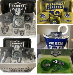 Football Gift Basket Any Team Can Be Done