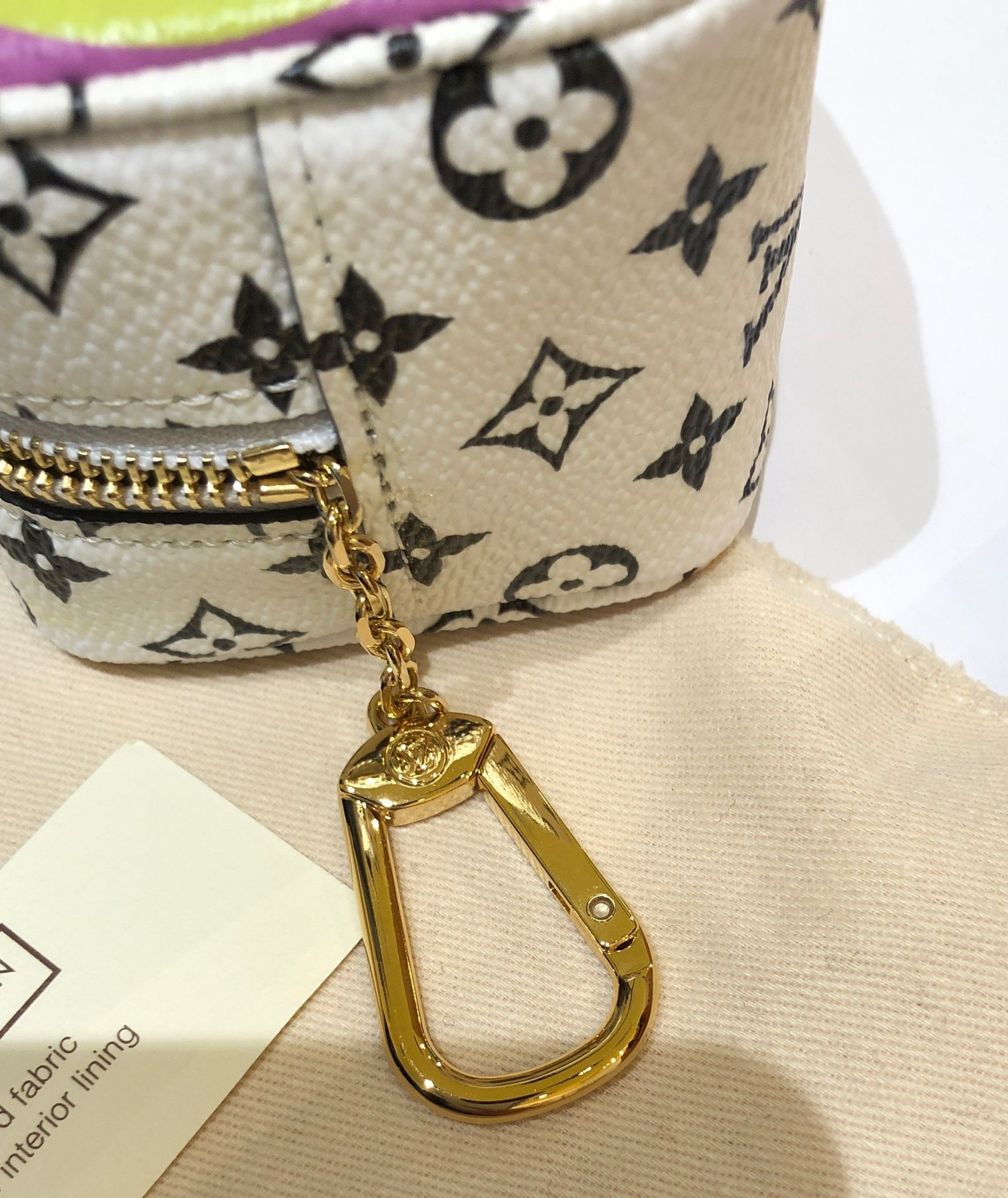 Louis Vuitton SLG Game On Cube Coin Purse, Preowned