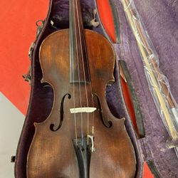 Made in Czecho-Slovakia Copy of Nicolaus Amatus Violin Vintage Antique