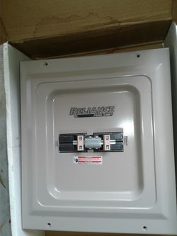 Generator manual transfer panel