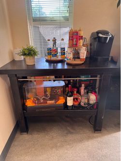 Rustic Coffee Table Bar
