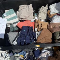 Whole Bin Of 3-9 Months Baby Boy Clothes