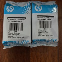 HP New Cartridges Tri Color/Black 