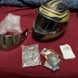 New Sedici Strata 3 Rivale Motorcycle Helmet - L