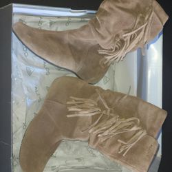 Aldo Women's Boots Size 6.5 Native Style Tan