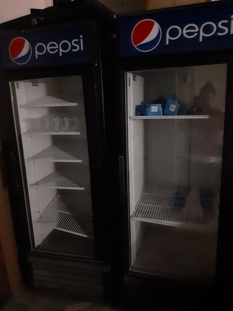 Pepsi coolers good condition