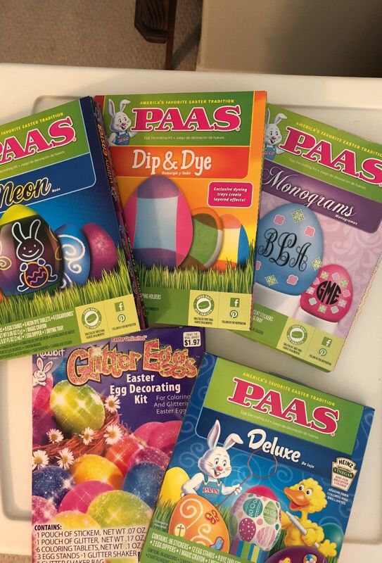 Easter 🐣 egg decorating kits