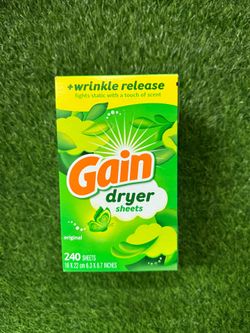 Gain Dryer Sheets 240 count
