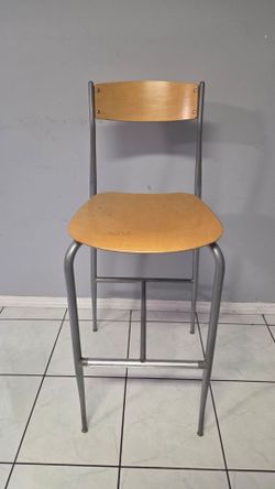 Wooden Metal frame chairs