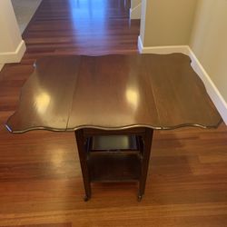 Antique 3 Tier Serving Cart