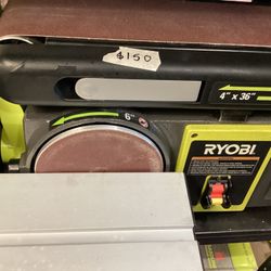 RYOBI Corded Belt Sander $150