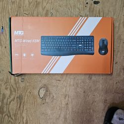 Brand Now Wired Keyboard And Mouse