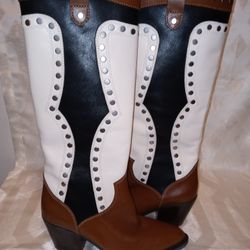 Ladies Coach Cowboy Boots