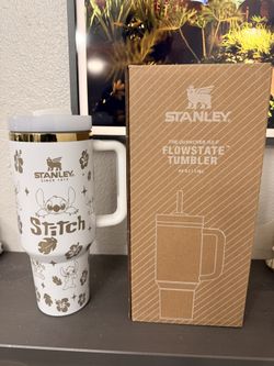 Stanley 40oz Tumbler Cup Disney Stitch Theme, Brand New