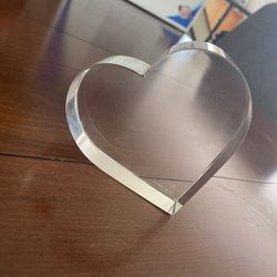 Tiffany & Co Crystal Heart 