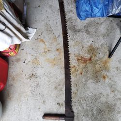 Antique Hand Saw. 