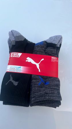8 pair Puma cool cell men’s socks