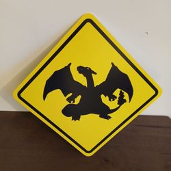 Metal Pokemon Signs