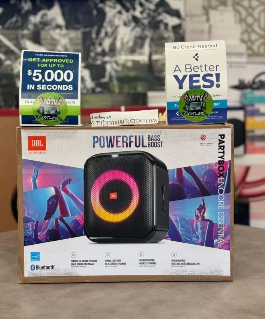 6511782 JBL Party box Encore Essential Portable Wireless Party Speaker