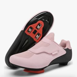 Women’s Cycling Shoes, Daribom, Pink, Size 37