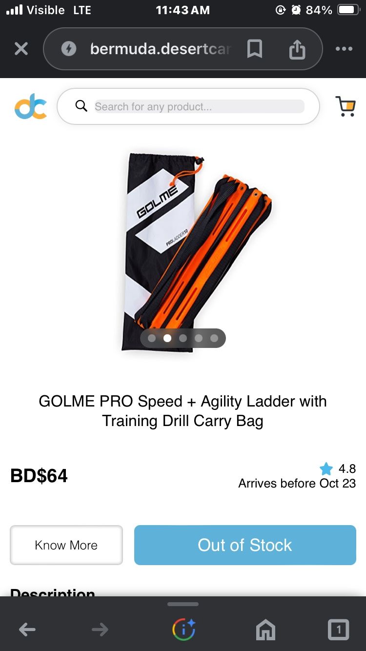 Pro Speed Agility Ladder Workout Ladder And Bag