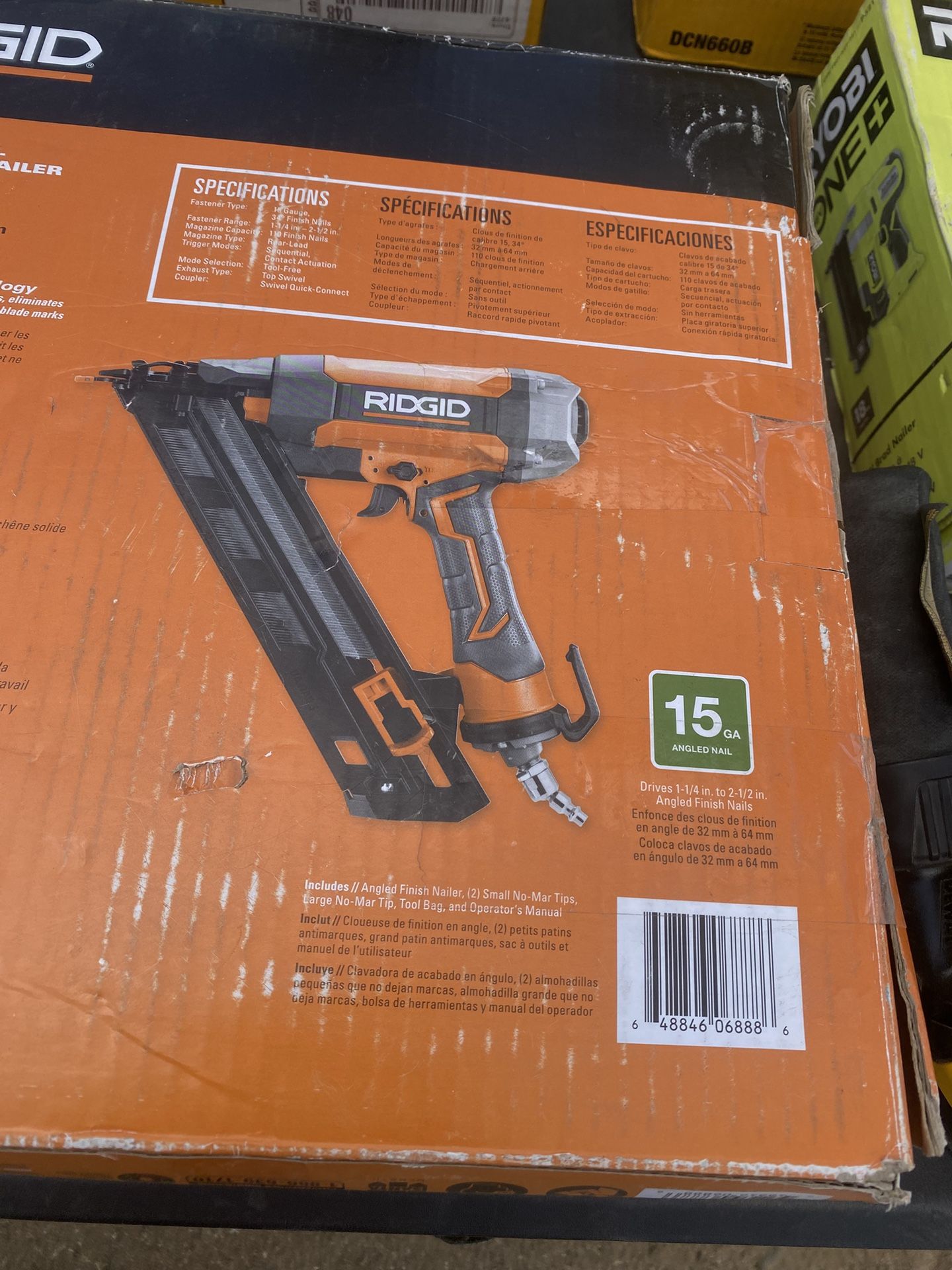 Ridgid Nailer 100 Por Las 3