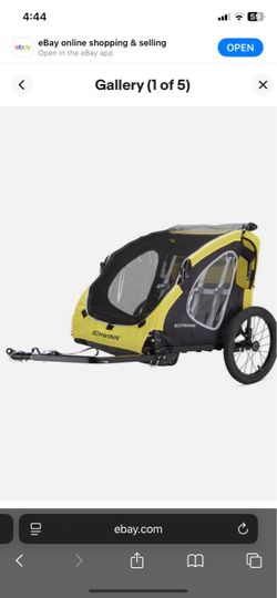 Schwann double seat pull trailer