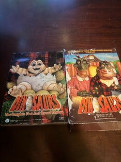 Dinosaurs The Complete Series Seasons 1-4 DVD Lot 8 Discs Disney Jim Henson TV Show