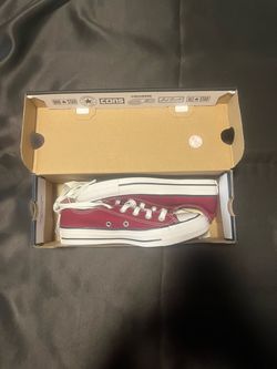Converse shoes all star ox maroon