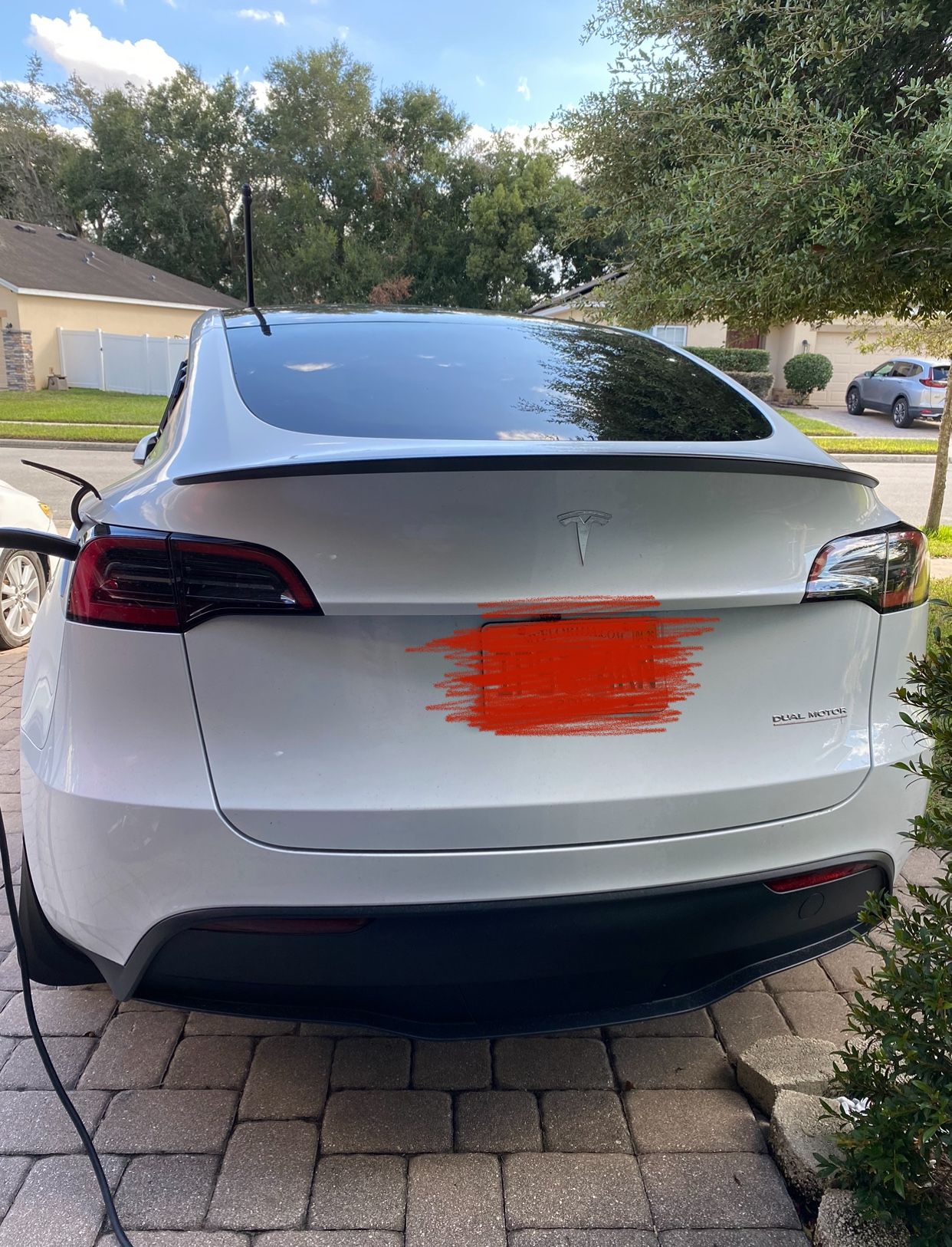 Tesla Model Y Carbon Fiber Spoiler 