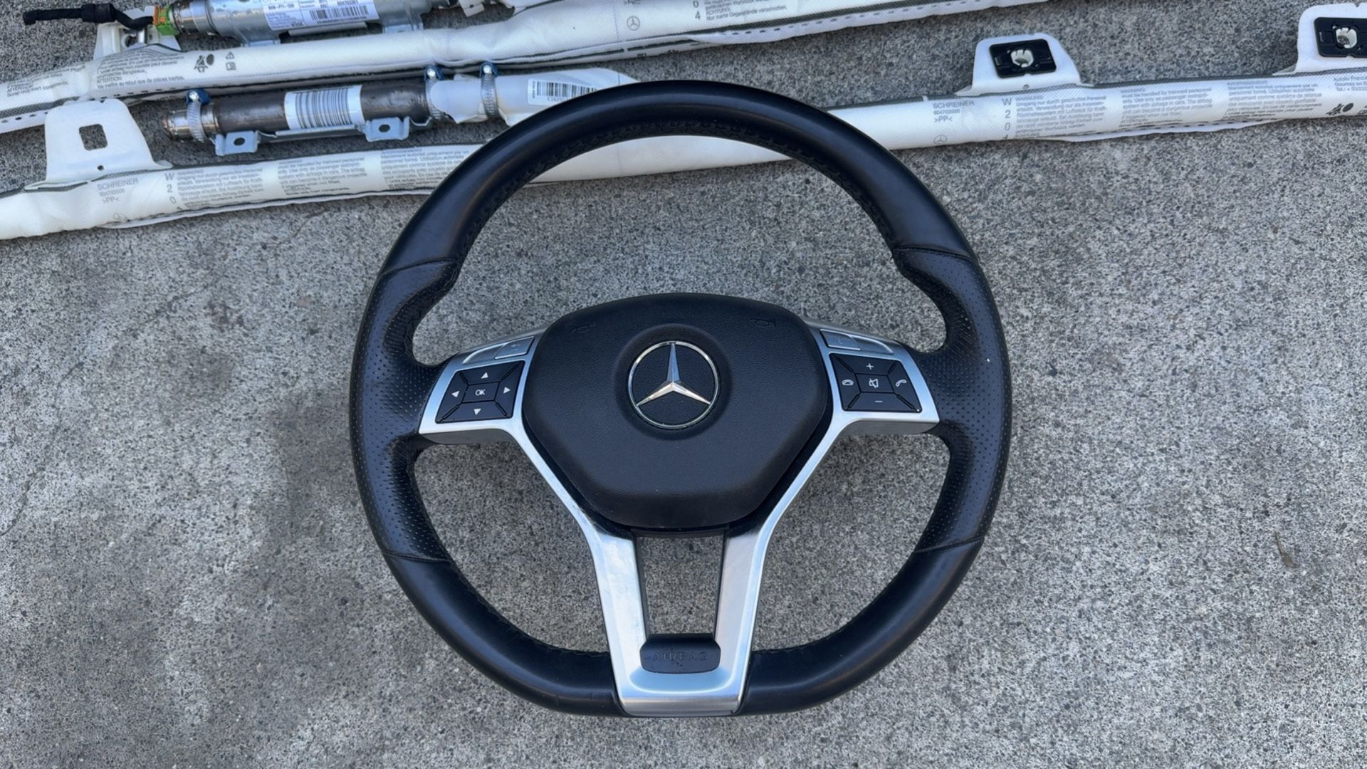 2012 Mercedes C250 Airbags