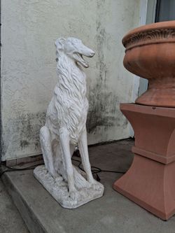 Russian wolfhound Sculpture