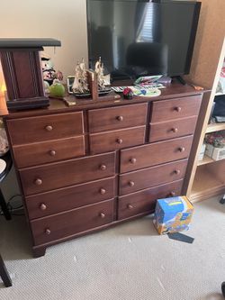 Solid Wood Heirloom Quality Chest of Drawers