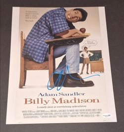 🔥Adam Sandler Signed Autographed 11x14 Billy Madison ACOA COA 🔥