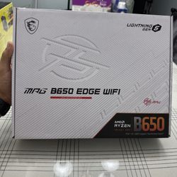 MSI MPG B650 Edge WiFi Gaming Motherboard 