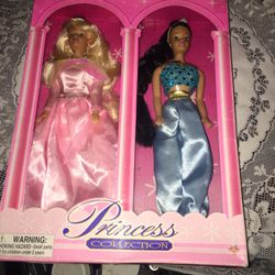 Disney Princess Collection Cinderella & Jasmine Fashion Doll Set ~ New in original package!