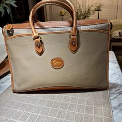 Vintage Dooney & Bourke Leather Satchel