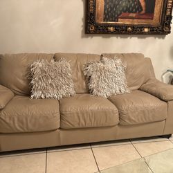 Beige Comfy Couch
