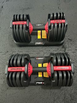 FitRx SmartBell Adjustable Dumbbell Set (5-52.5 lbs) - 2 Pack