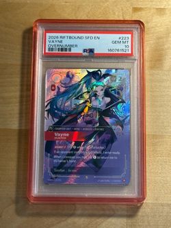 Vayne - Hunter (Overnumbered) - Spiritforged (SFD) Psa 10