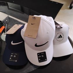 3 New w/Tags Premium Golf Hats Will Divide