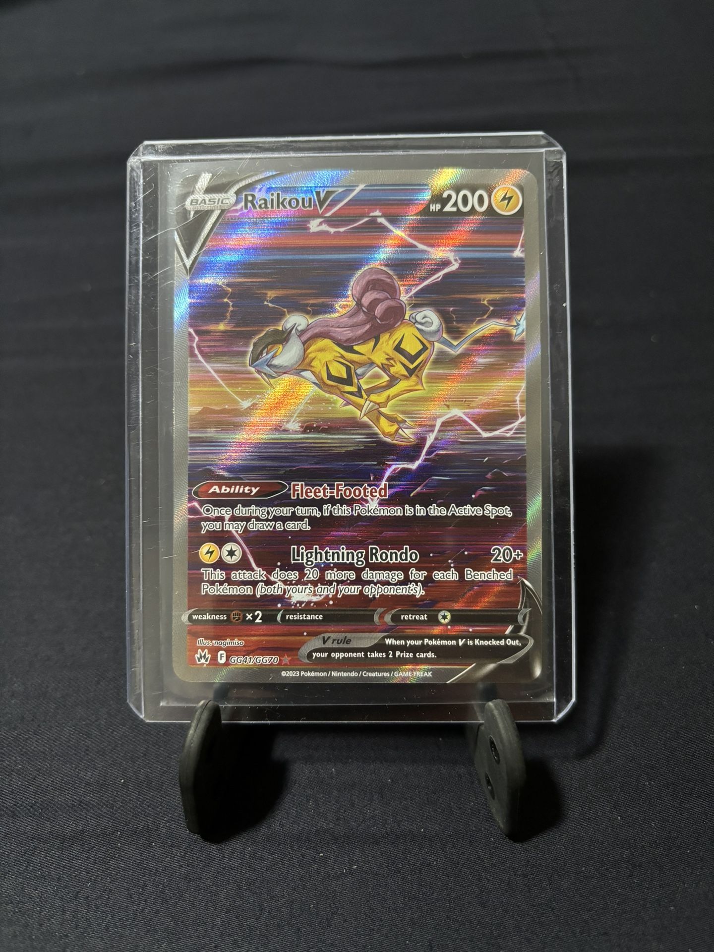 Raikou V GG41/GG70 - Crown Zenith Pokemon