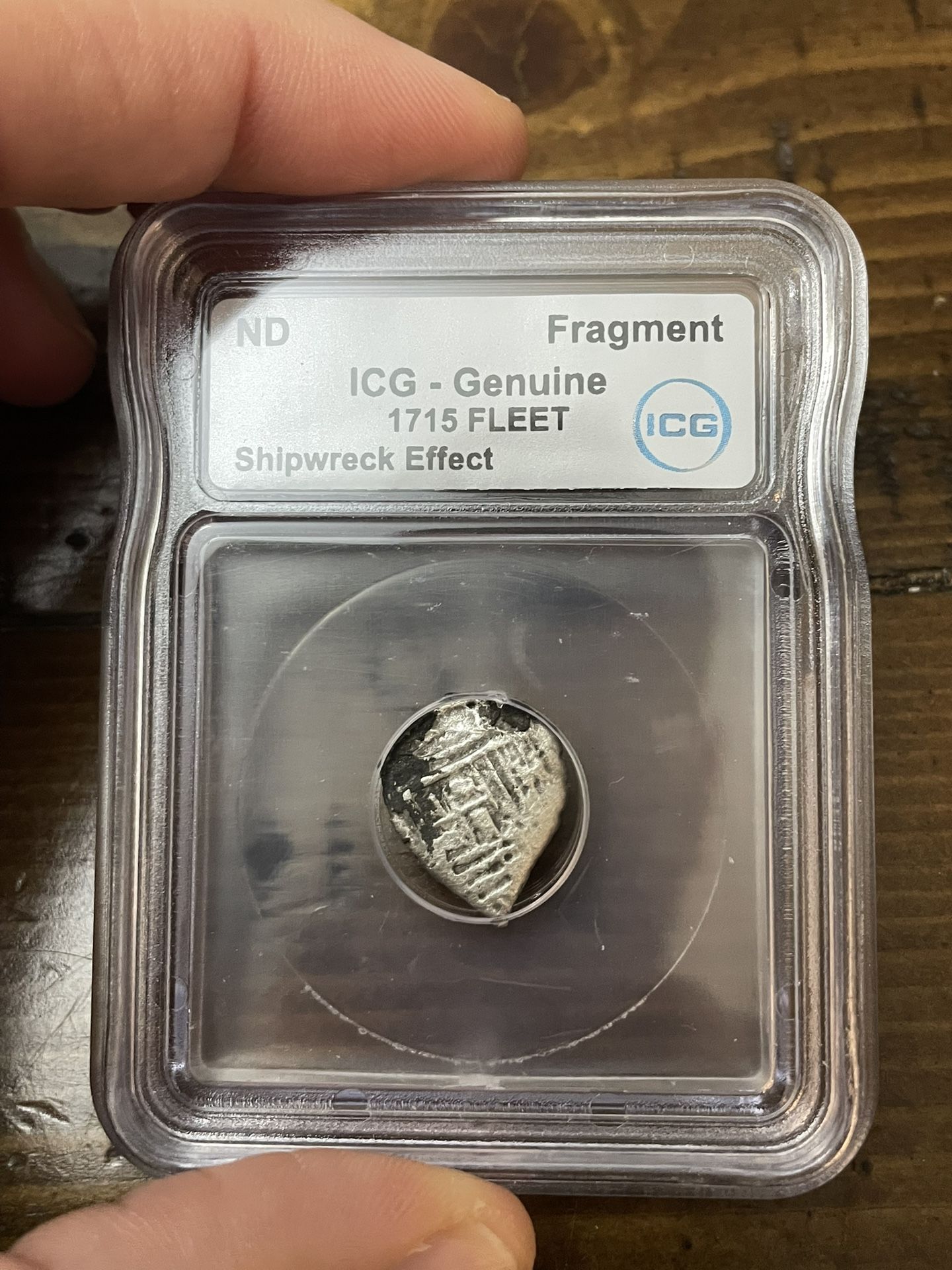 1715 Fleet Shipwreck Silver Cob