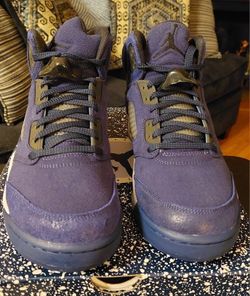Air Jordan 5 - Midnight Navy/ Black 
