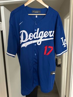 XXL Ohtani Los Angeles Dodgers Jersey #17