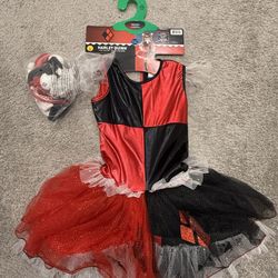 Girls Harley Quinn Costume