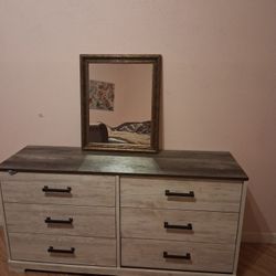 Dresser & Side Table For Sale