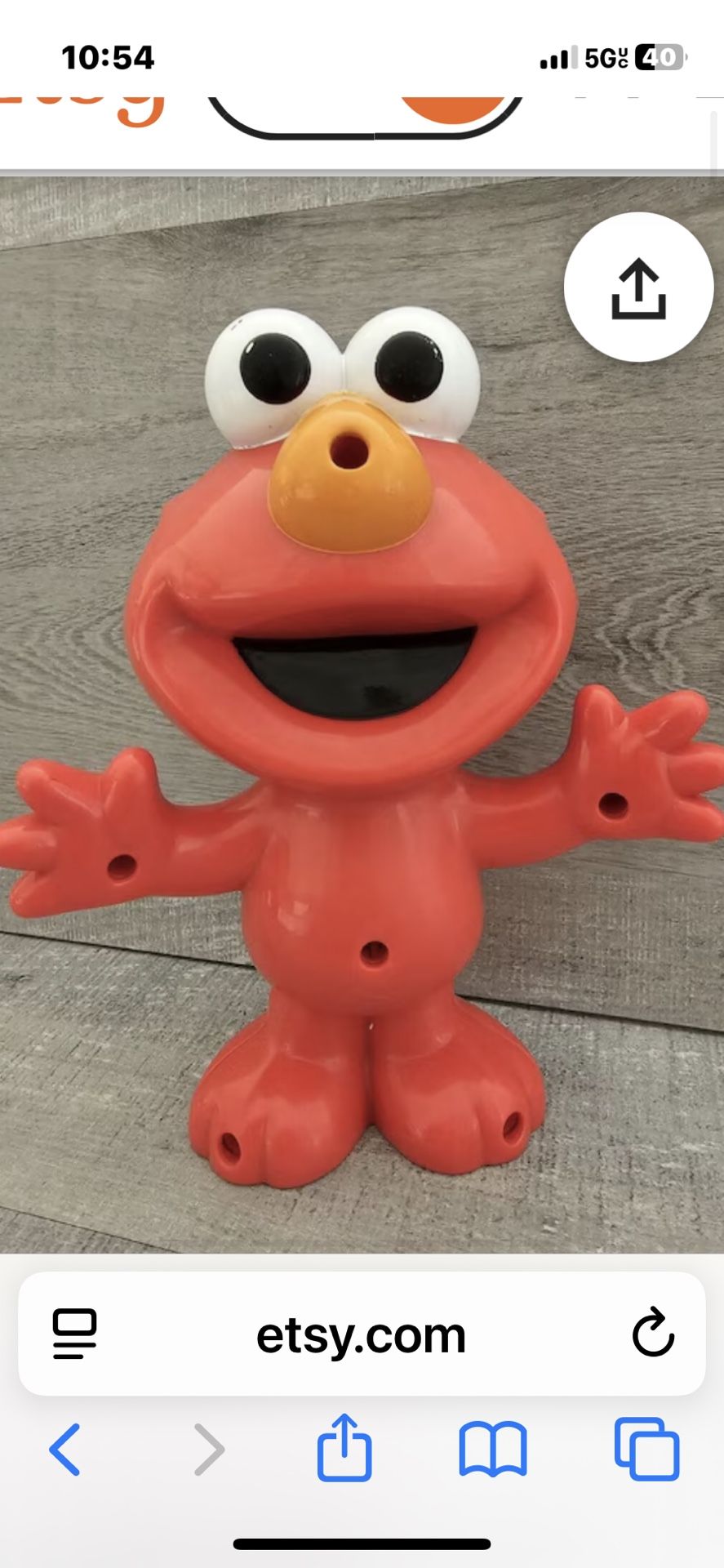 Classic Elmo W Parts. Washable