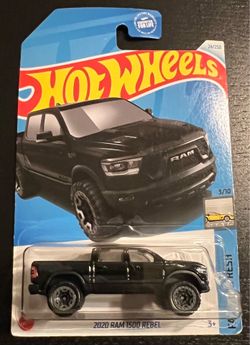 Hot Wheels (2020 Ram 1500 Rebel) All Black